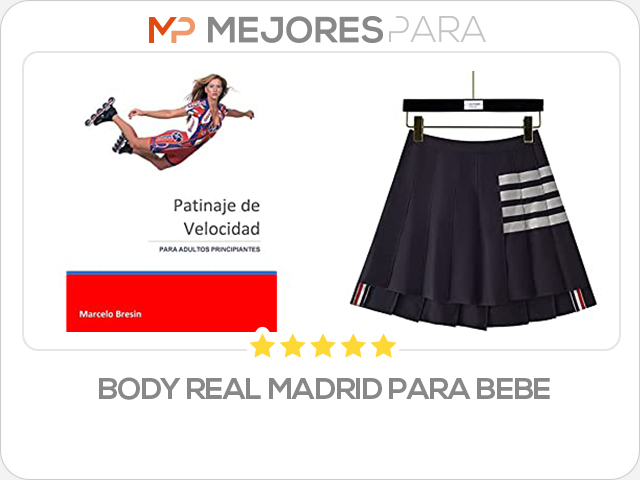 body real madrid para bebe