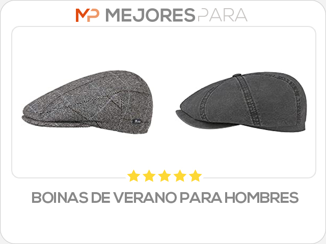 boinas de verano para hombres