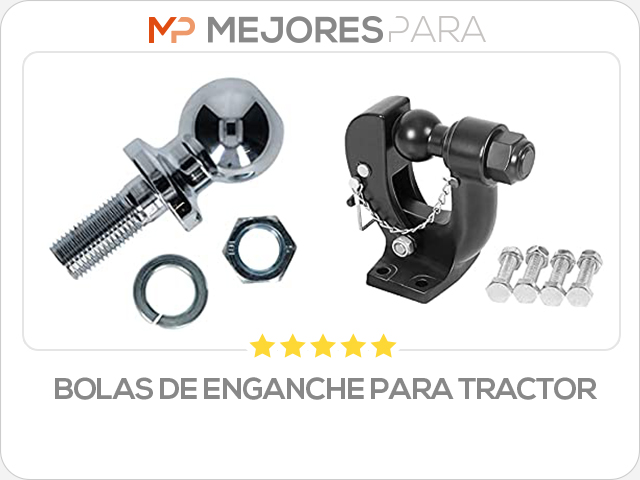 bolas de enganche para tractor