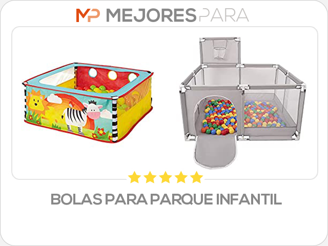 bolas para parque infantil