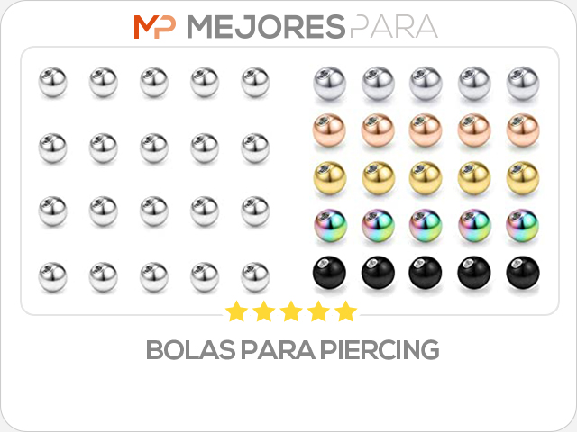 bolas para piercing