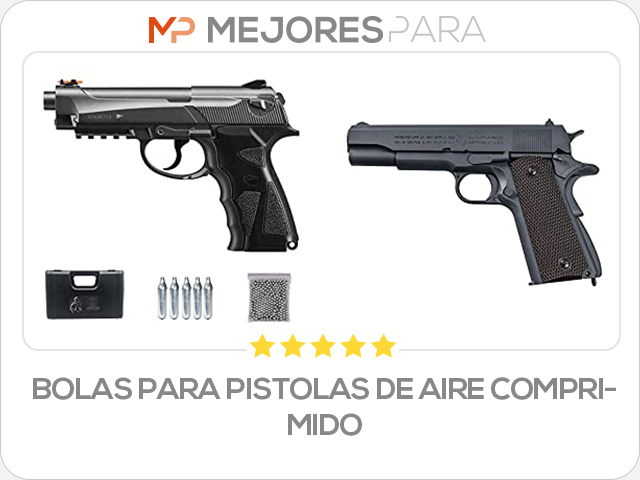 bolas para pistolas de aire comprimido