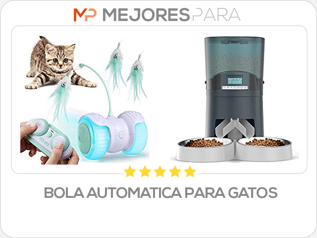 bola automatica para gatos