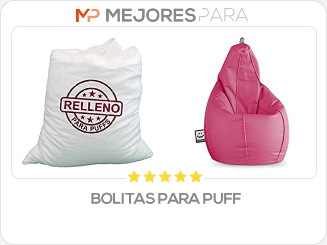 bolitas para puff