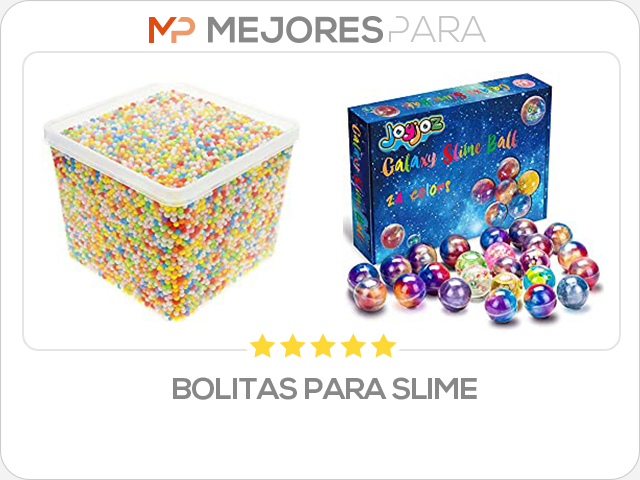 bolitas para slime