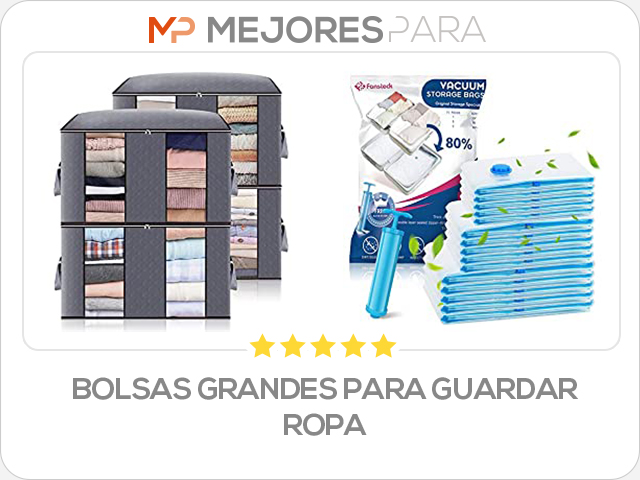 bolsas grandes para guardar ropa