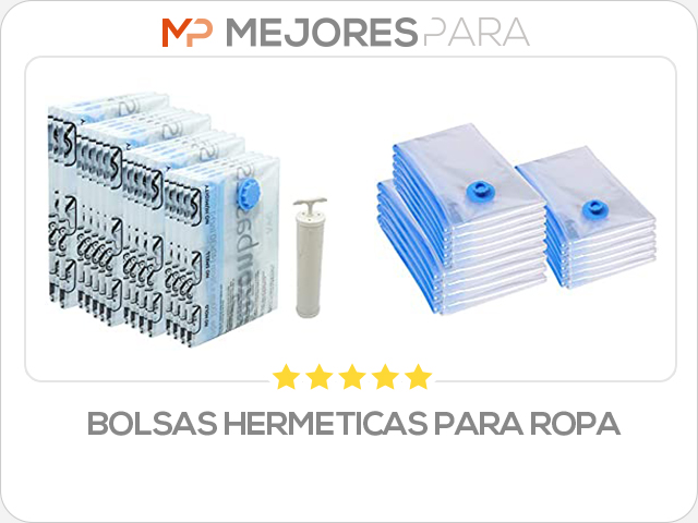 bolsas hermeticas para ropa