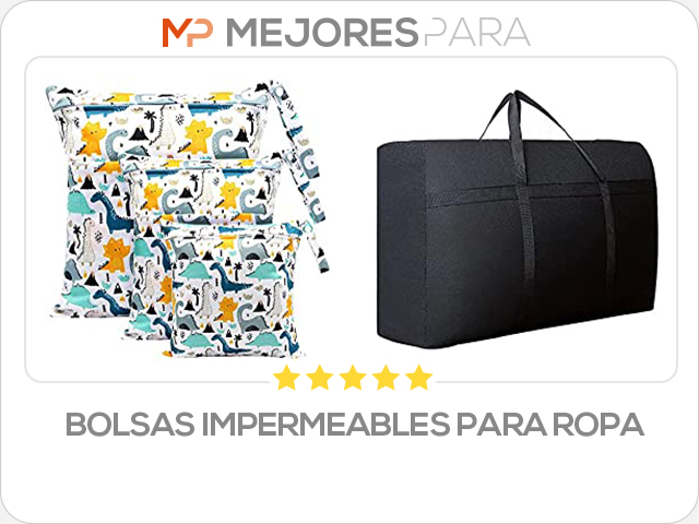 bolsas impermeables para ropa