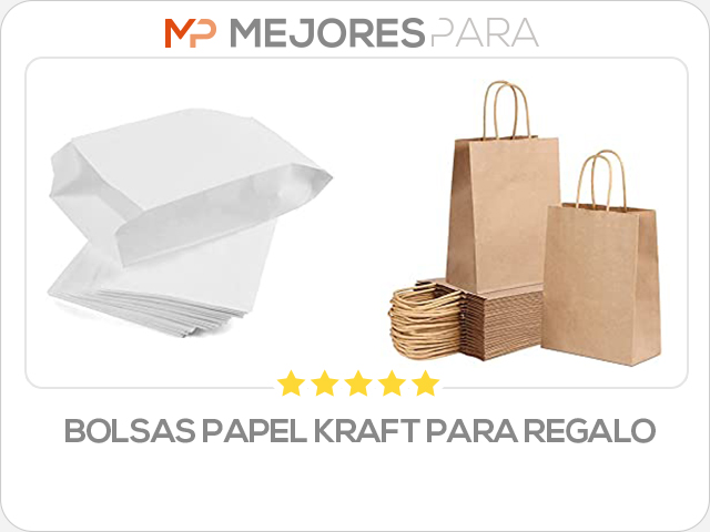 bolsas papel kraft para regalo