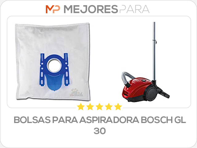 bolsas para aspiradora bosch gl 30