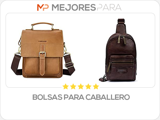 bolsas para caballero