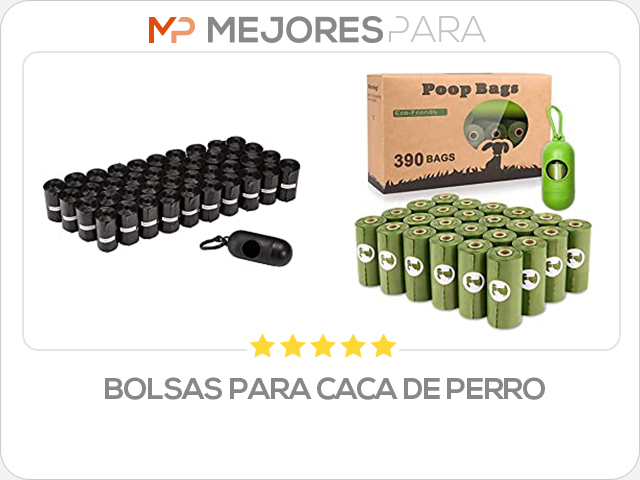 bolsas para caca de perro