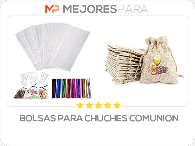 bolsas para chuches comunion