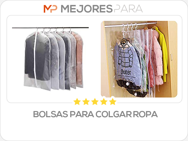 bolsas para colgar ropa