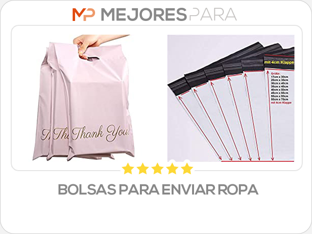 bolsas para enviar ropa