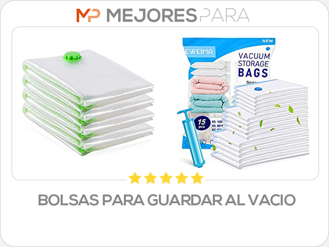 bolsas para guardar al vacio