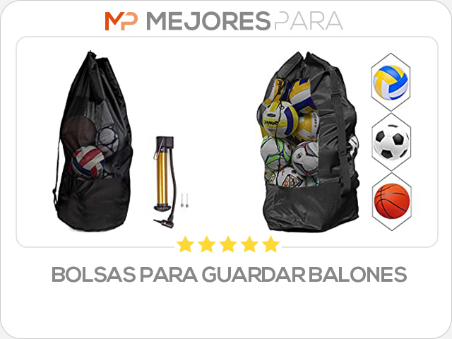 bolsas para guardar balones