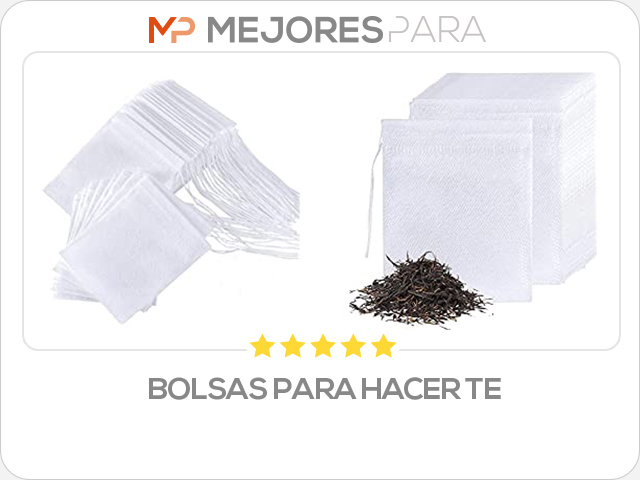 bolsas para hacer te