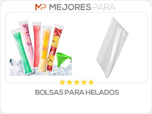 bolsas para helados