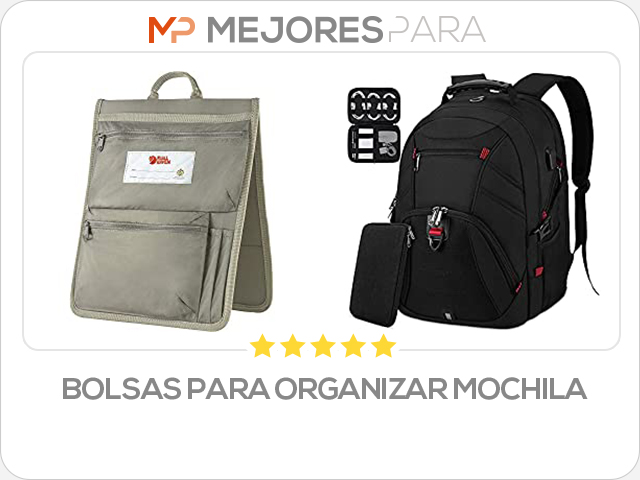 bolsas para organizar mochila