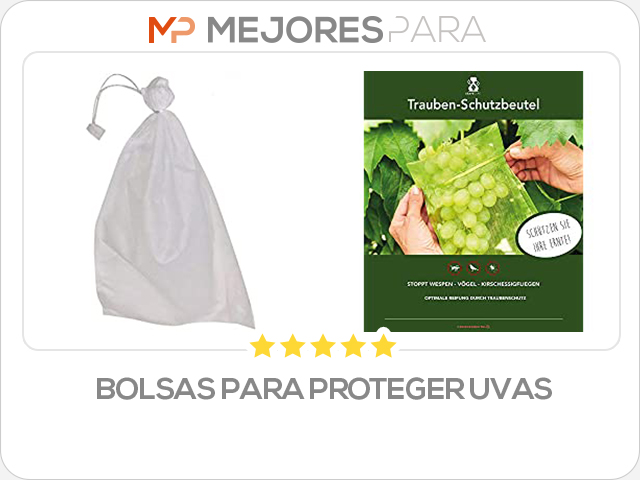 bolsas para proteger uvas