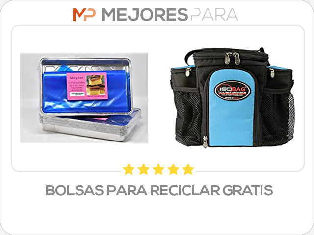 bolsas para reciclar gratis