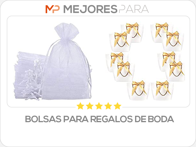 bolsas para regalos de boda