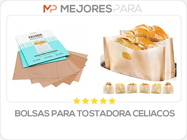 bolsas para tostadora celiacos