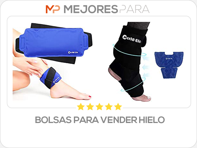 bolsas para vender hielo