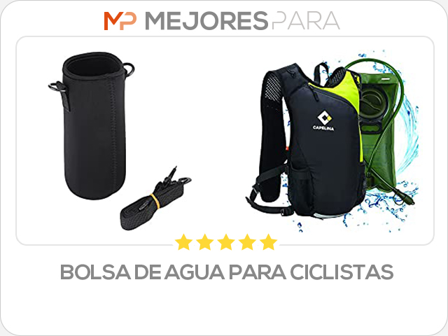 bolsa de agua para ciclistas