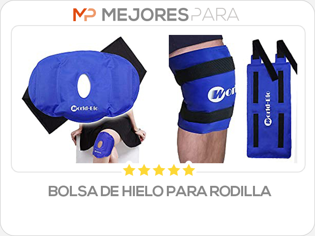 bolsa de hielo para rodilla