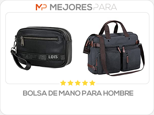 bolsa de mano para hombre