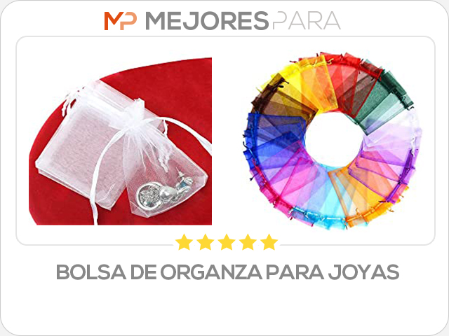 bolsa de organza para joyas