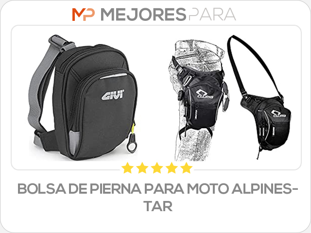 bolsa de pierna para moto alpinestar