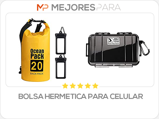 bolsa hermetica para celular