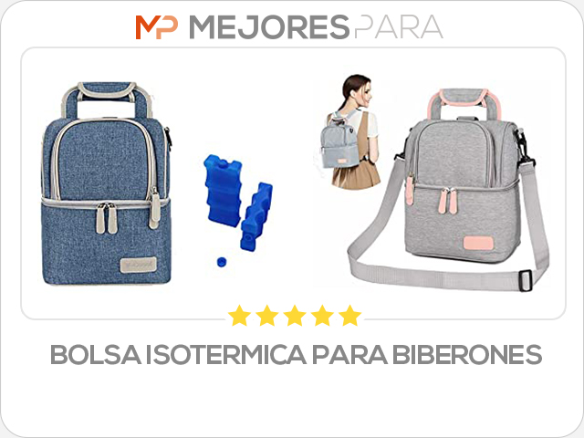 bolsa isotermica para biberones