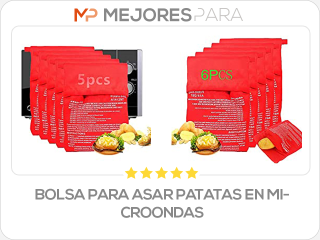 bolsa para asar patatas en microondas