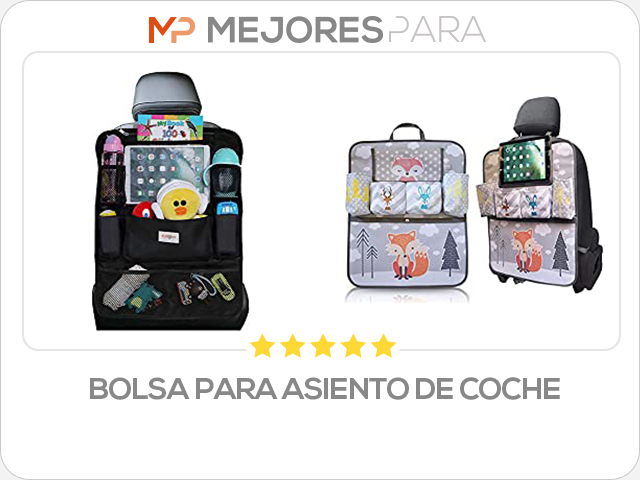 bolsa para asiento de coche