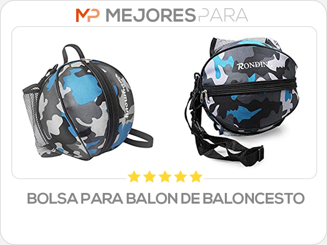 bolsa para balon de baloncesto