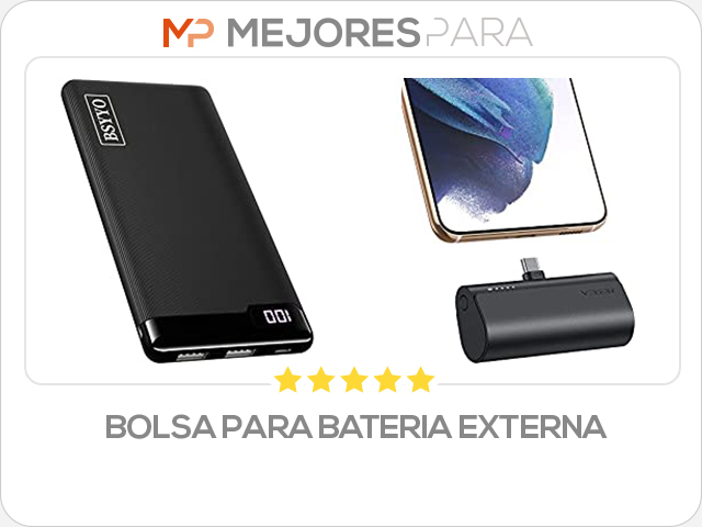 bolsa para bateria externa