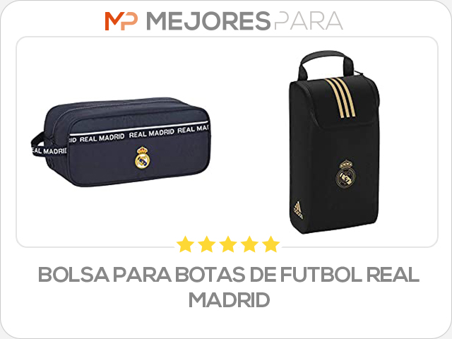 bolsa para botas de futbol real madrid