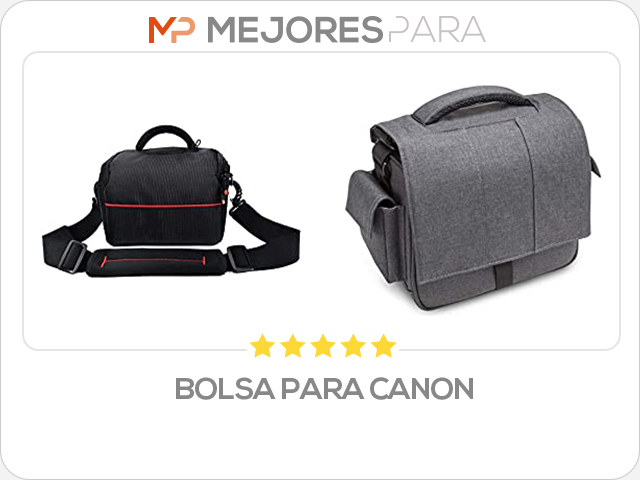 bolsa para canon