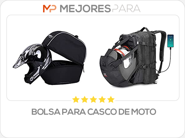 bolsa para casco de moto