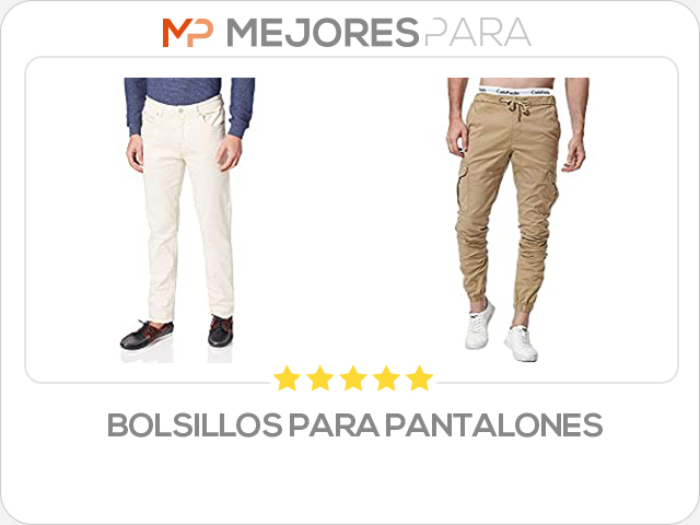 bolsillos para pantalones