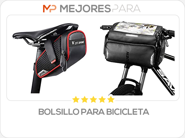 bolsillo para bicicleta