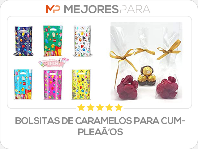 bolsitas de caramelos para cumpleaños