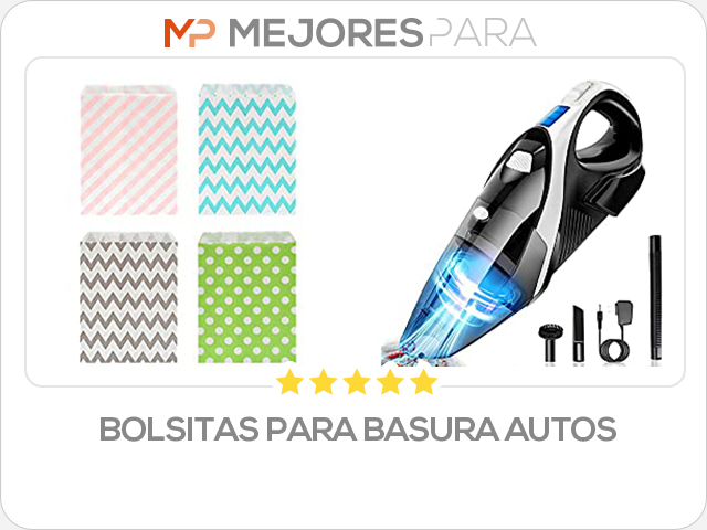 bolsitas para basura autos