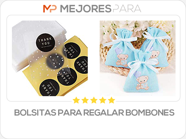 bolsitas para regalar bombones