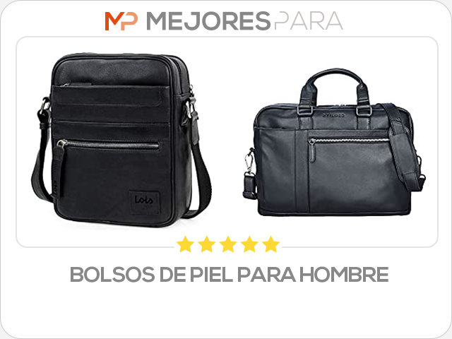 bolsos de piel para hombre