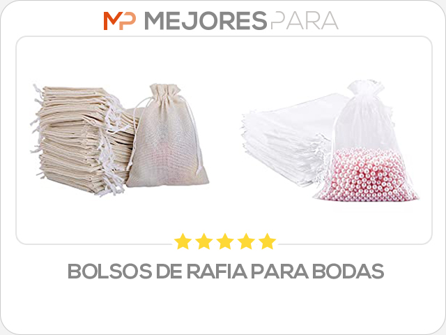 bolsos de rafia para bodas